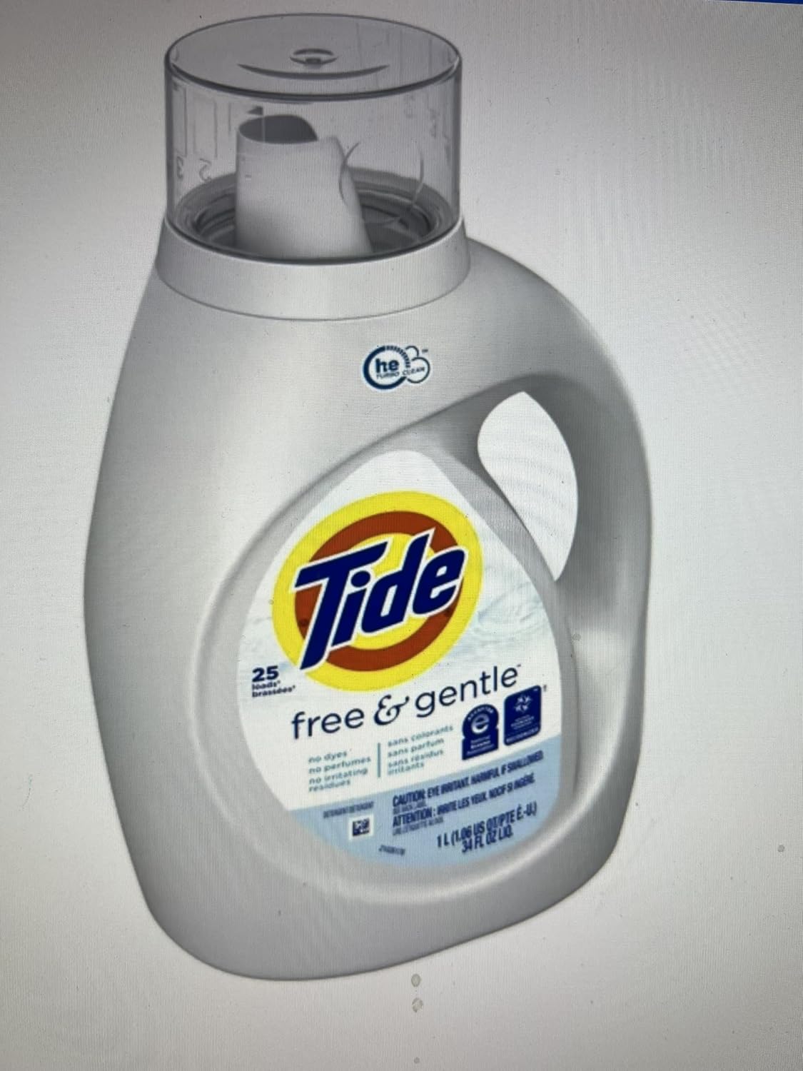 Tide Free & Gentle Laundry Detergent