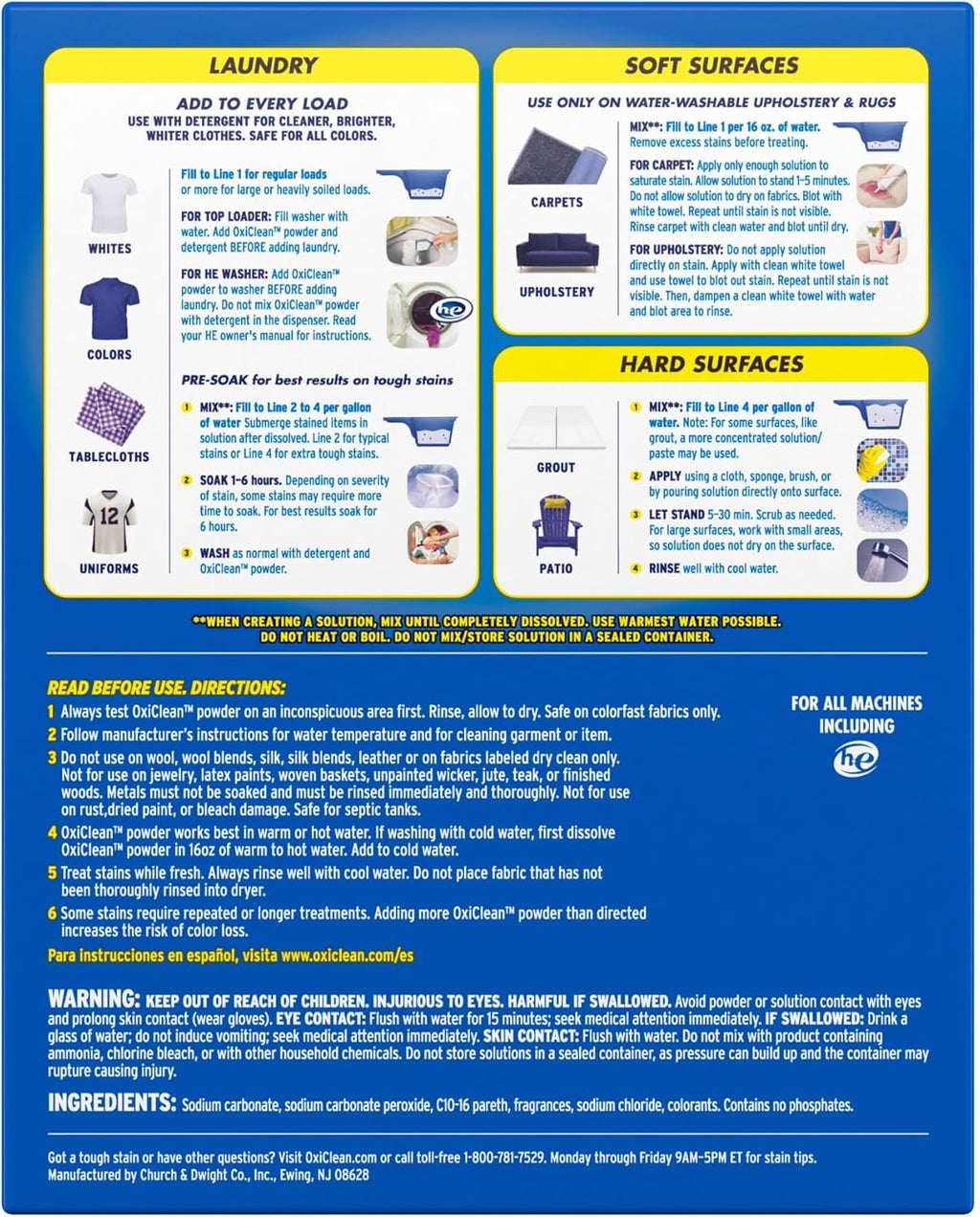 OxiClean Versatile Stain Remover Powder