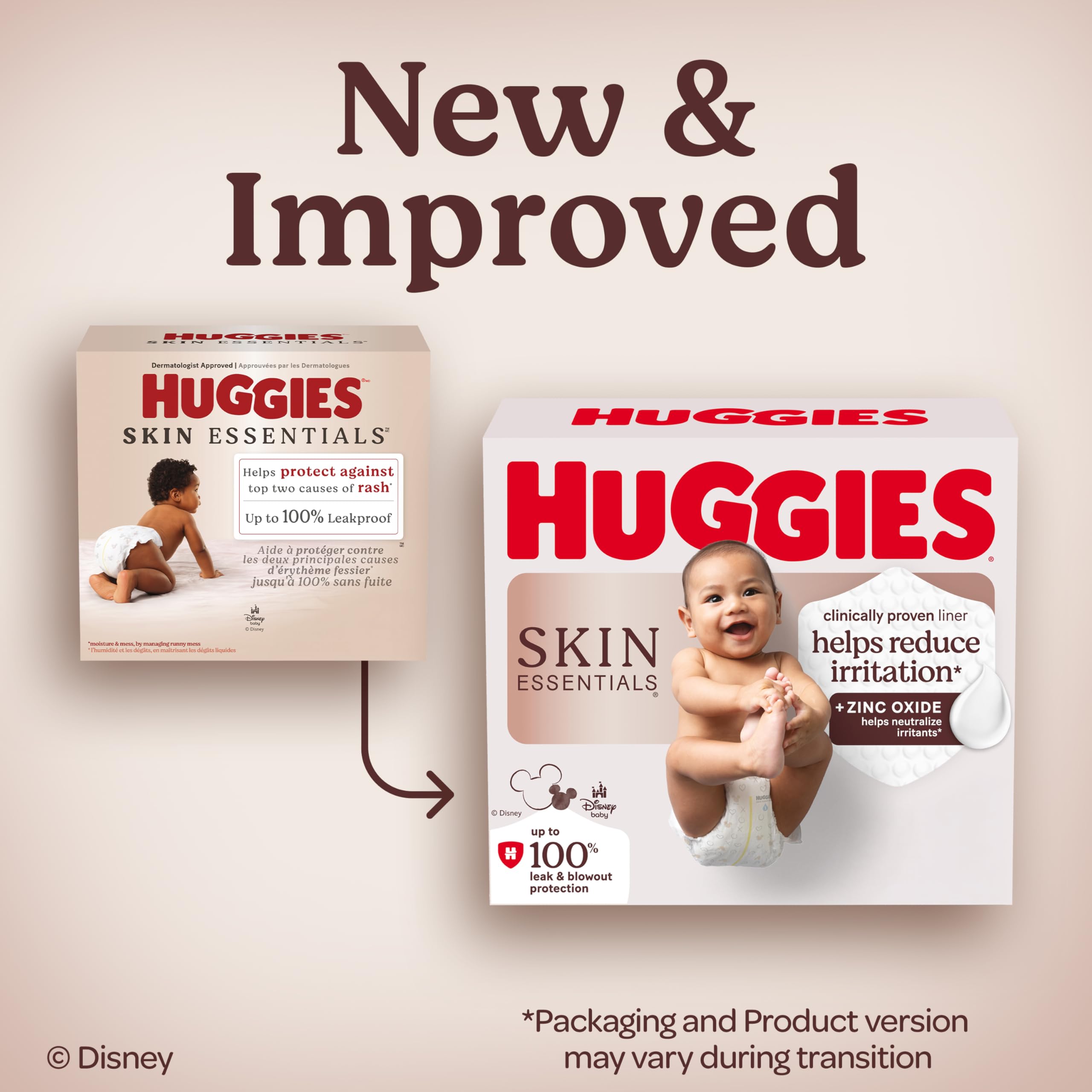 Huggies Skin Essentials Diapers – Size 1