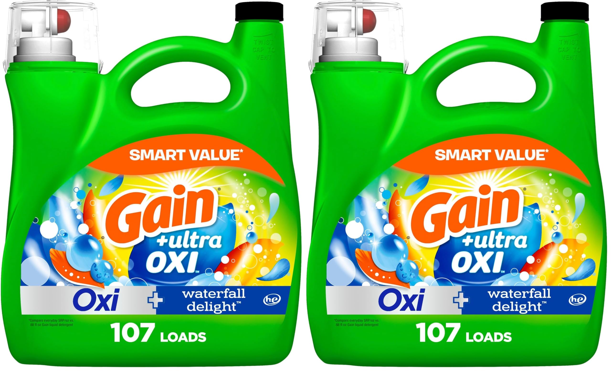 Gain Ultra Oxi Laundry Detergent – 194oz