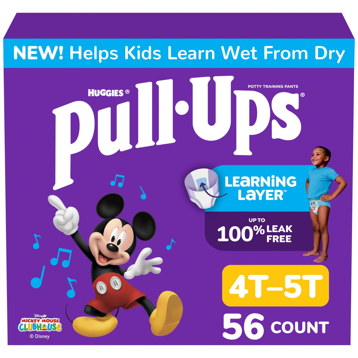 Pull-Ups Boys' Potty Training Pants, Size 3T-4T, 112 Count