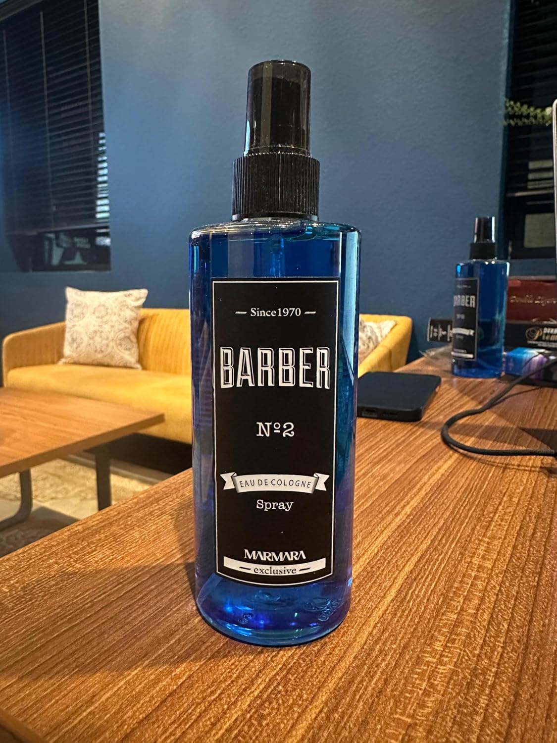 barber marmara No.2 Turkish Aftershave Lavender Bergamot Spray 250ml