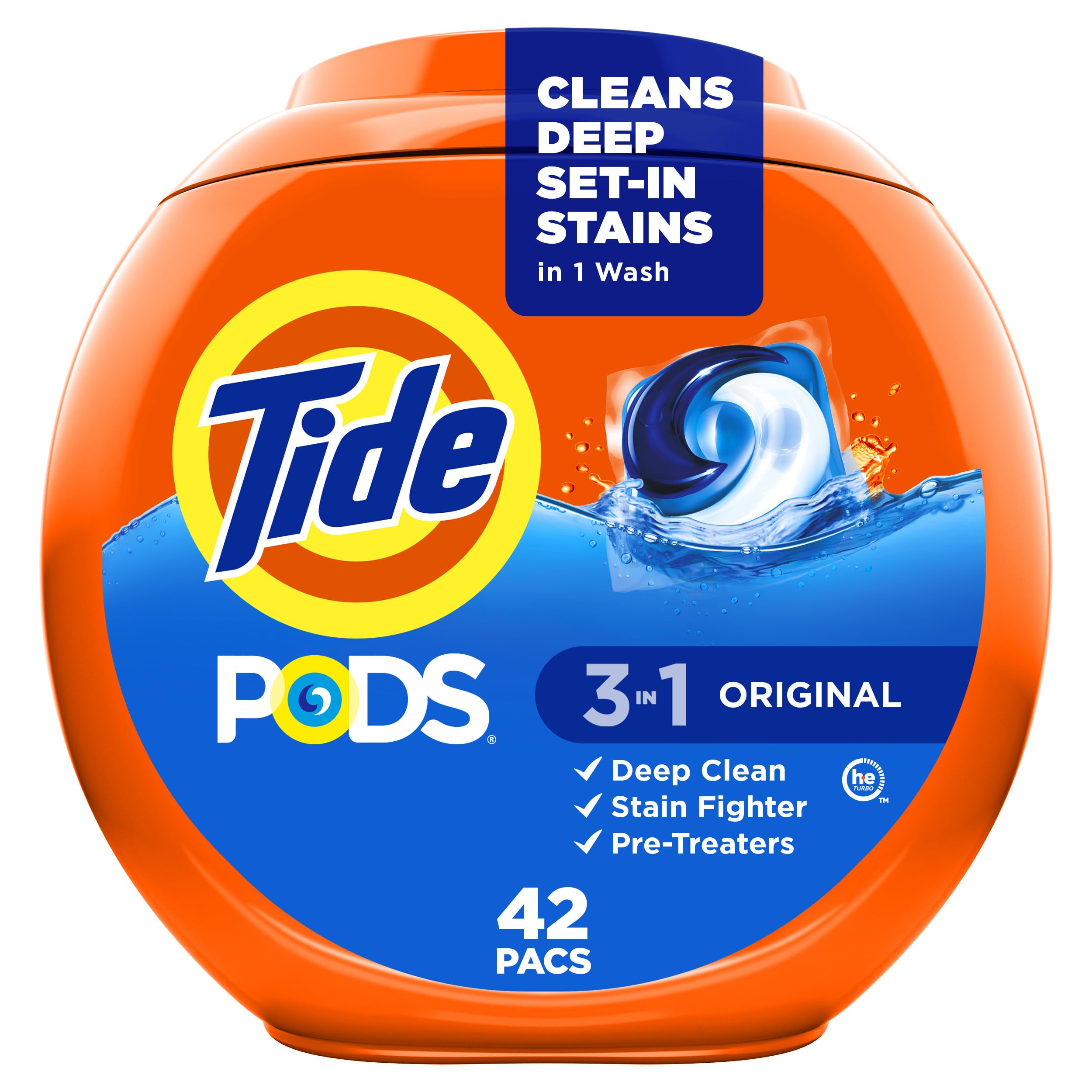 Tide PODS 3-in-1 Laundry Detergent