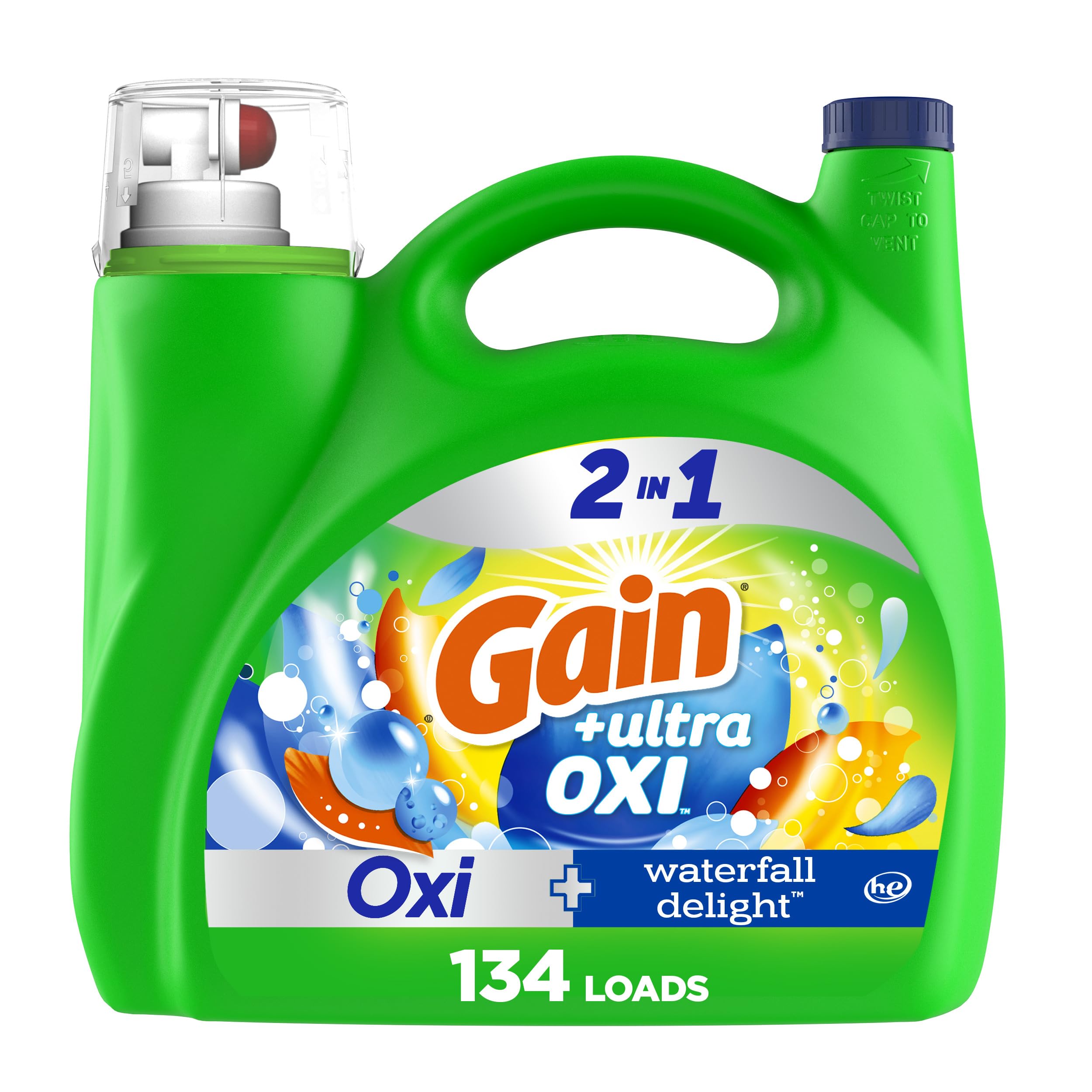 Gain Ultra Oxi Laundry Detergent – 194oz