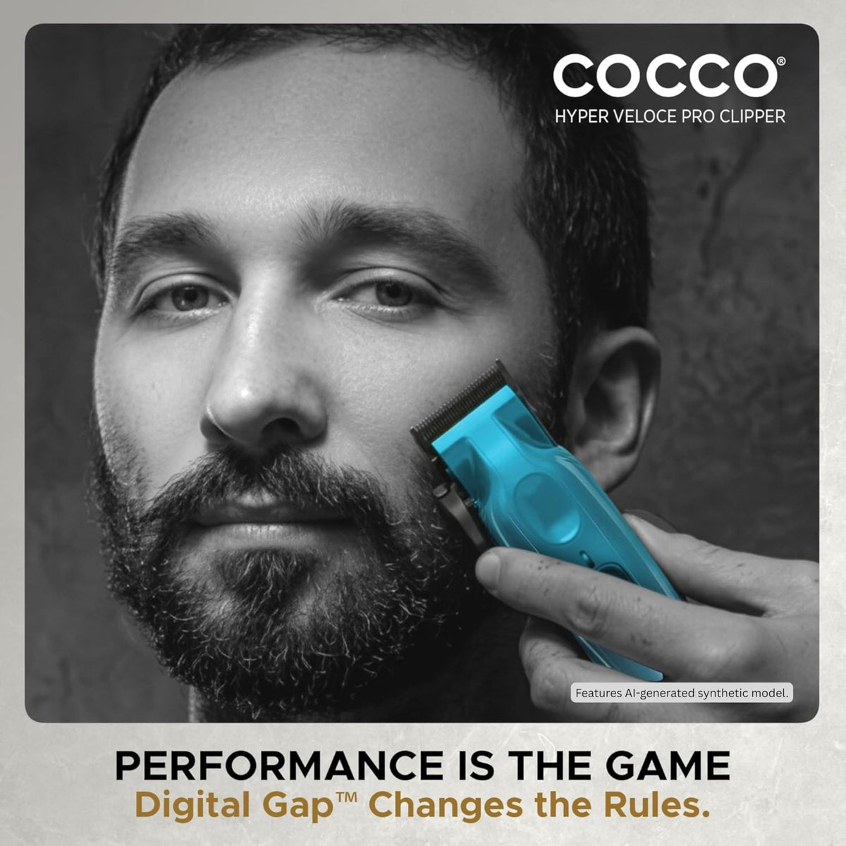Cocco Hyper Veloce Pro High Performance Cordless Brushless Hair Clipper