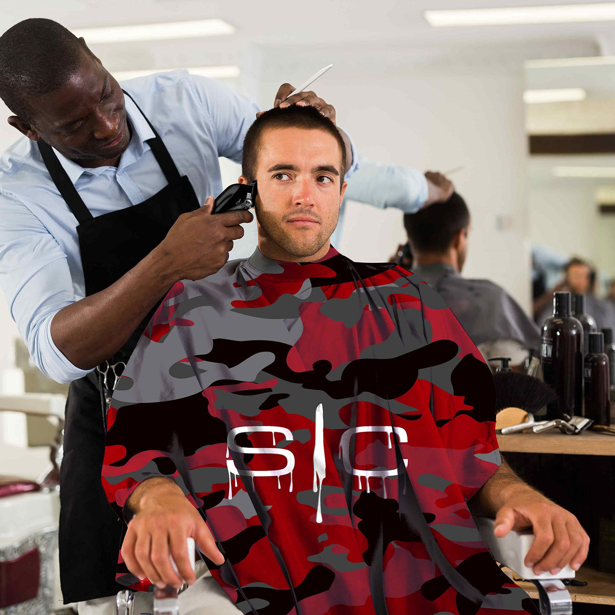 Stylecraft Kick Cover Barber Cape Water-Resistant Hair Cutting One Size