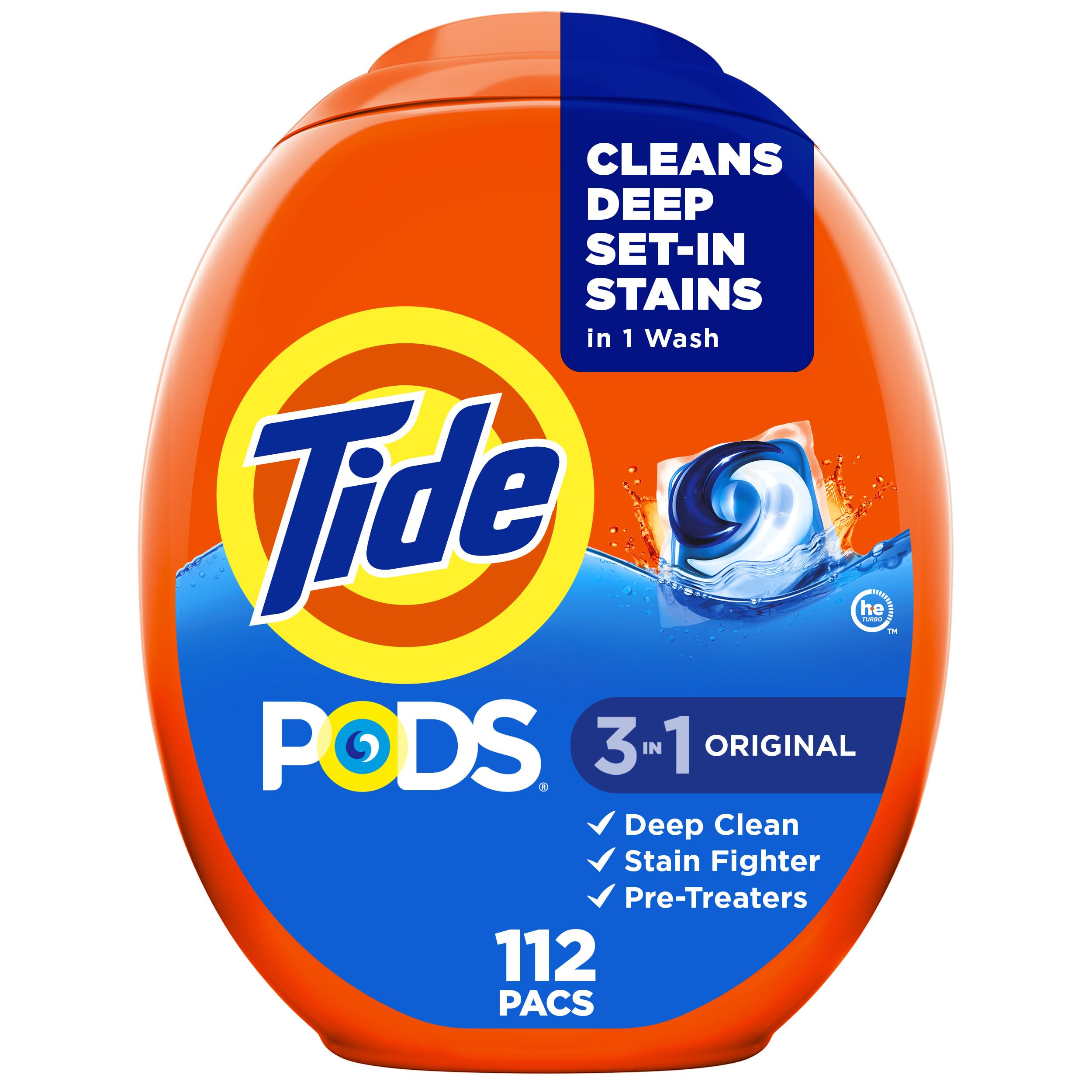 Tide PODS 3-in-1 Laundry Detergent