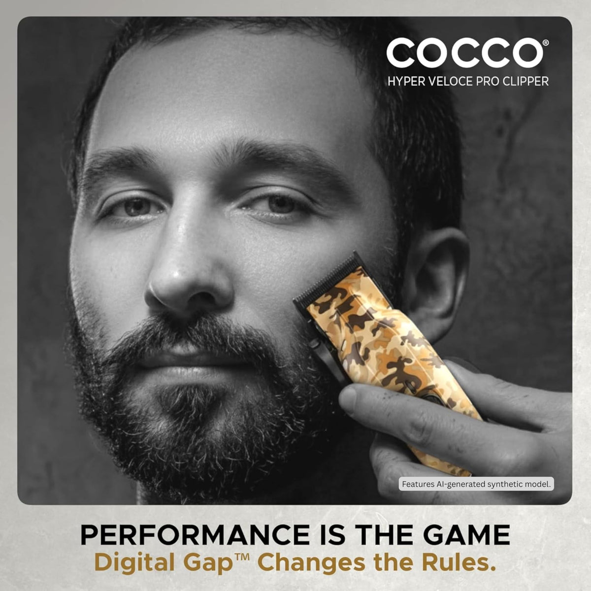 Cocco Hyper Veloce Pro High Performance Cordless Brushless Hair Clipper