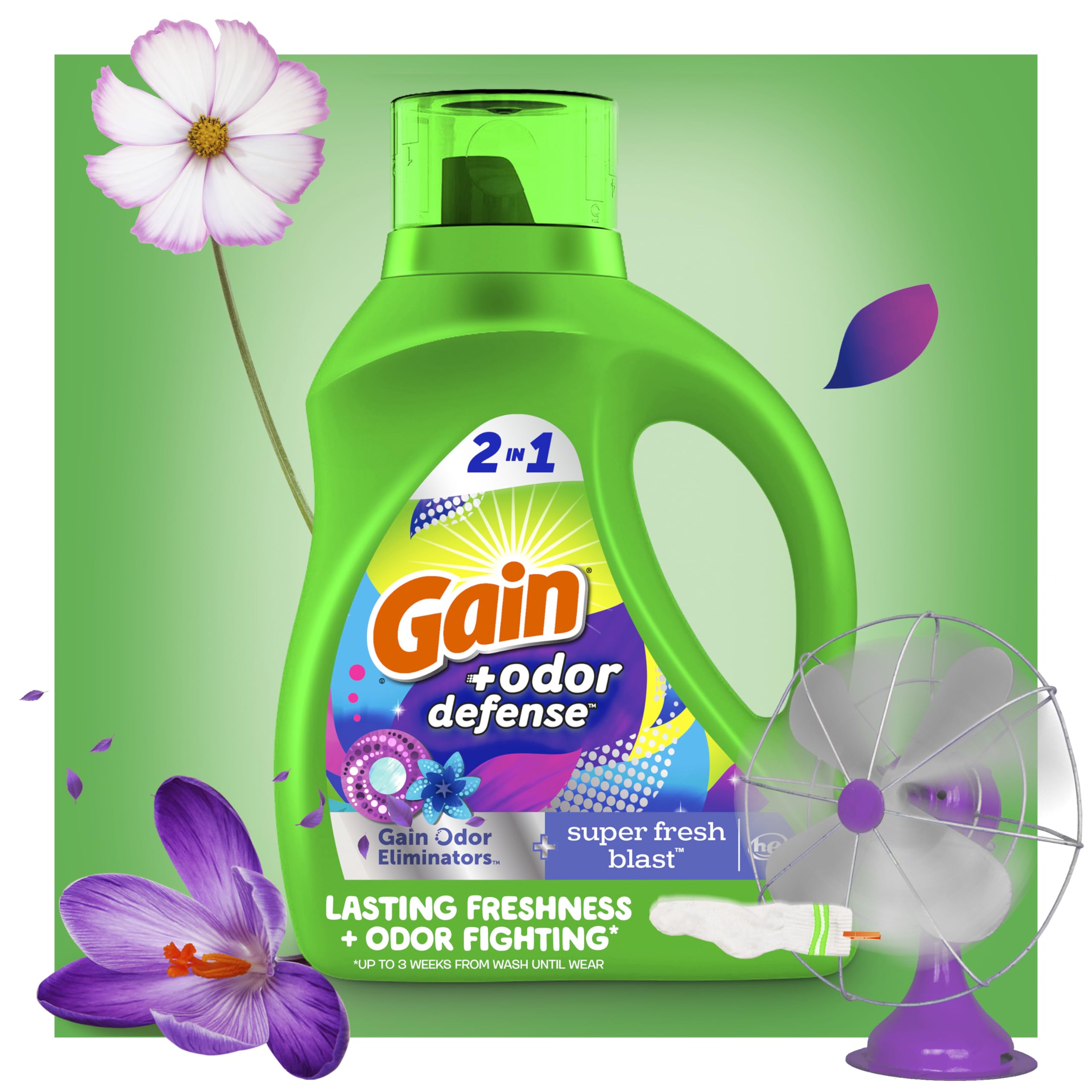 Gain Odor Defense Laundry Detergent