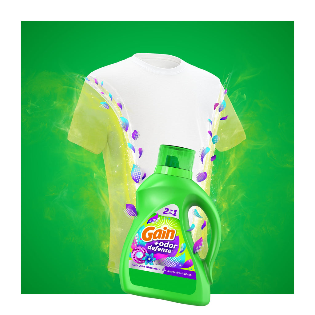Gain Odor Defense Laundry Detergent