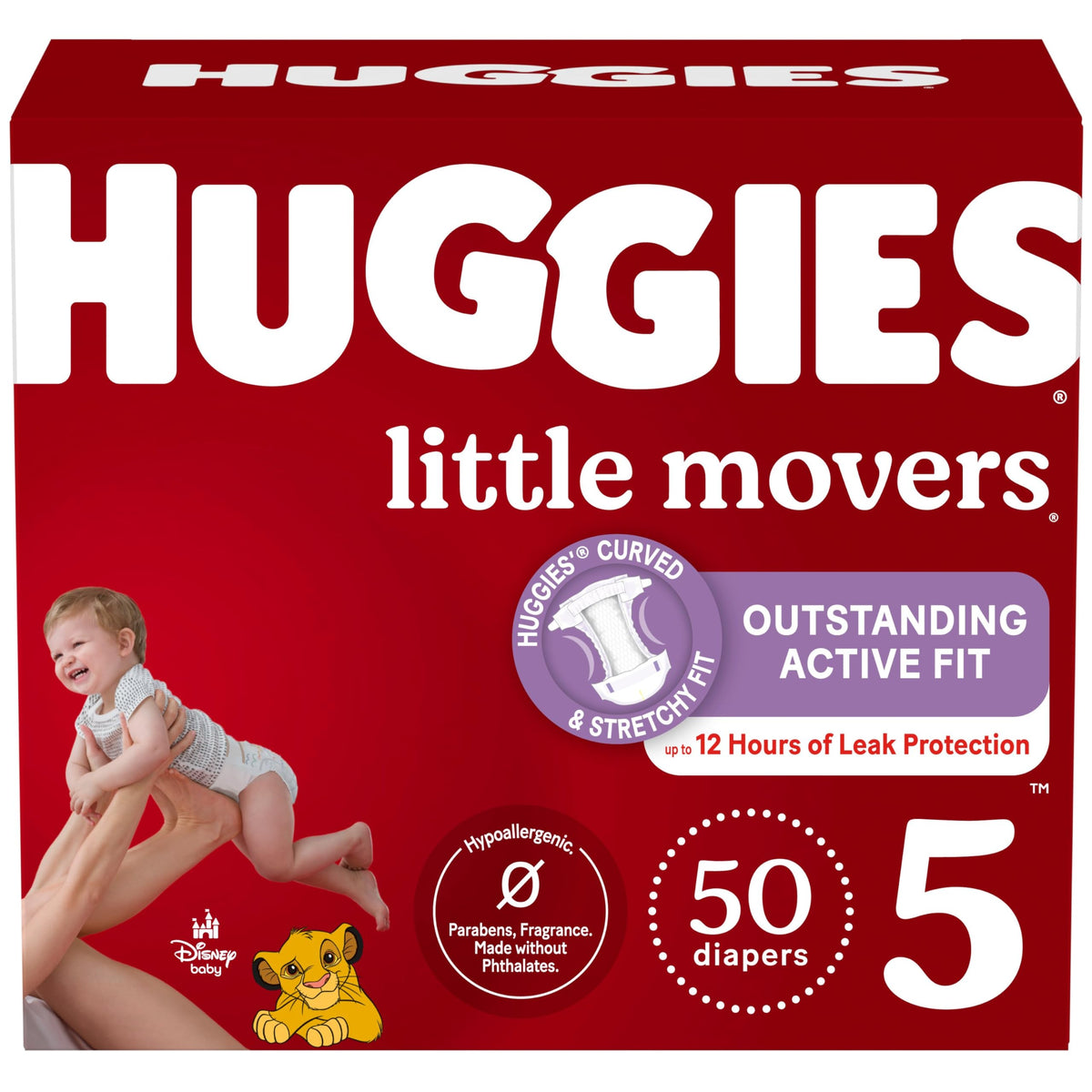 Huggies Little Movers Diapers Size 6, 84 Count