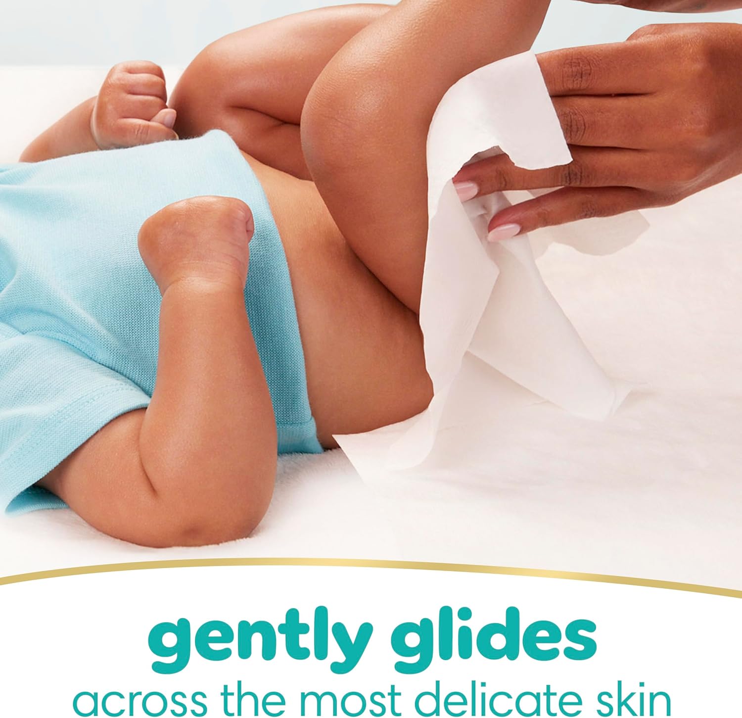 Pampers Sensitive Baby Wipes, Clinically Proven, Fragrance Free, Unscented, Water Based, Hypoallergenic, Multi-Use, Hand Wipes 1008 Wipes Total (18X Flip-Top Packs) [Packaging May Vary]