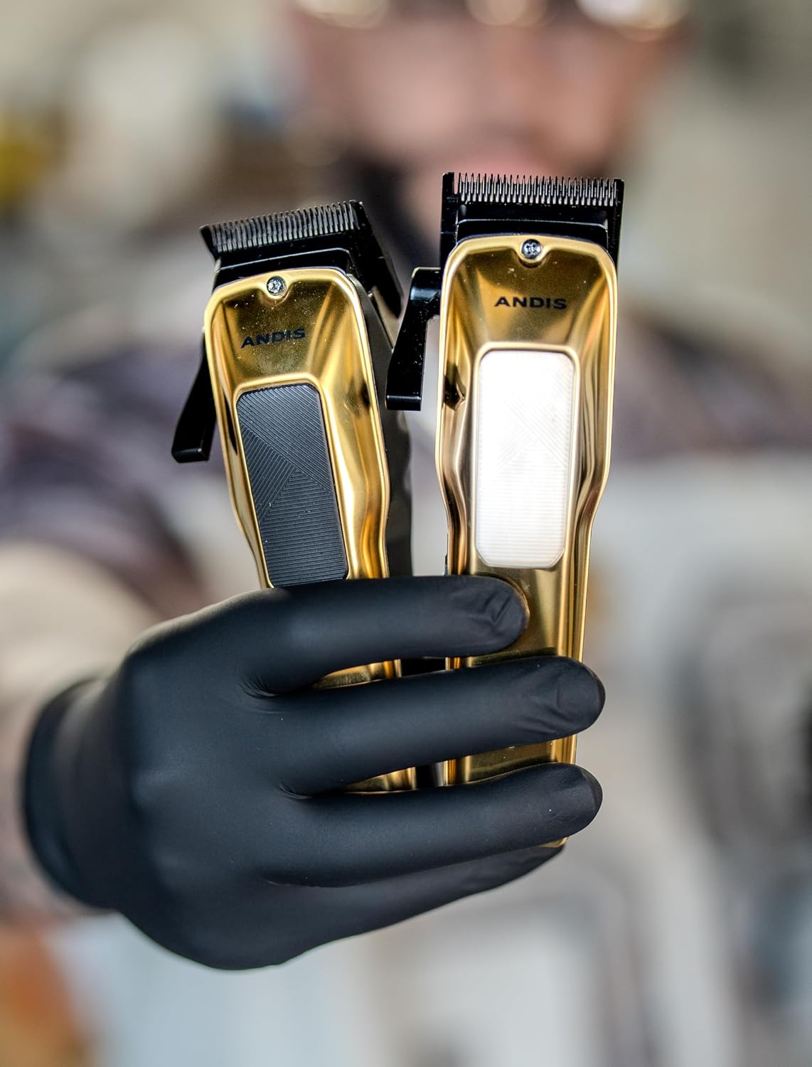 Andis 562312 Phenom Corded/Cordless Hair Clipper, Phaze Blade, Gold