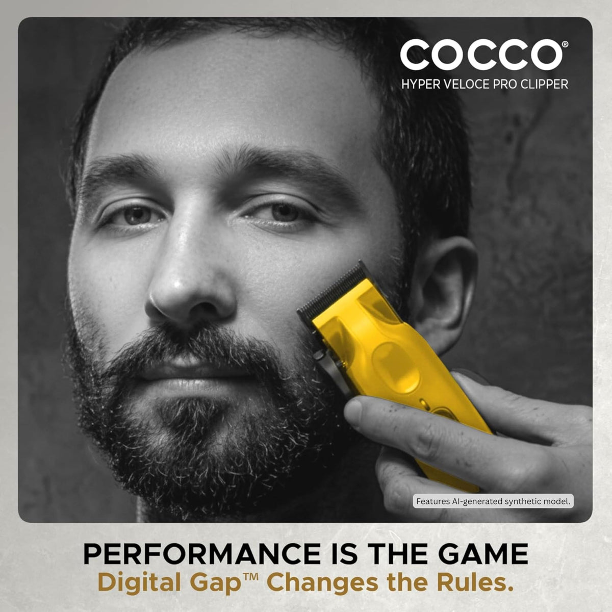 Cocco Hyper Veloce Pro High Performance Cordless Brushless Hair Clipper