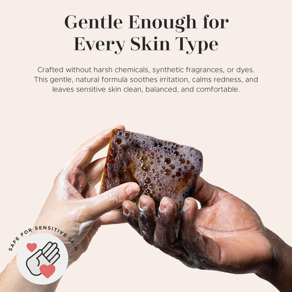 era of nature Organic African Black Soap Bar, Shea Butter, Dry Skin 16oz