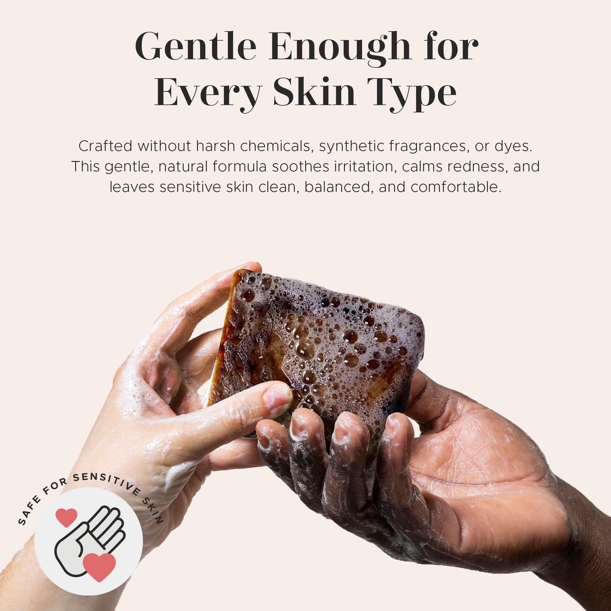 era of nature Best Raw ORGANIC AFRICAN BLACK SOAP, for Dry Skin and Skin Conditions. Pure & Natural Ingredients, Imported From Ghana - 8oz