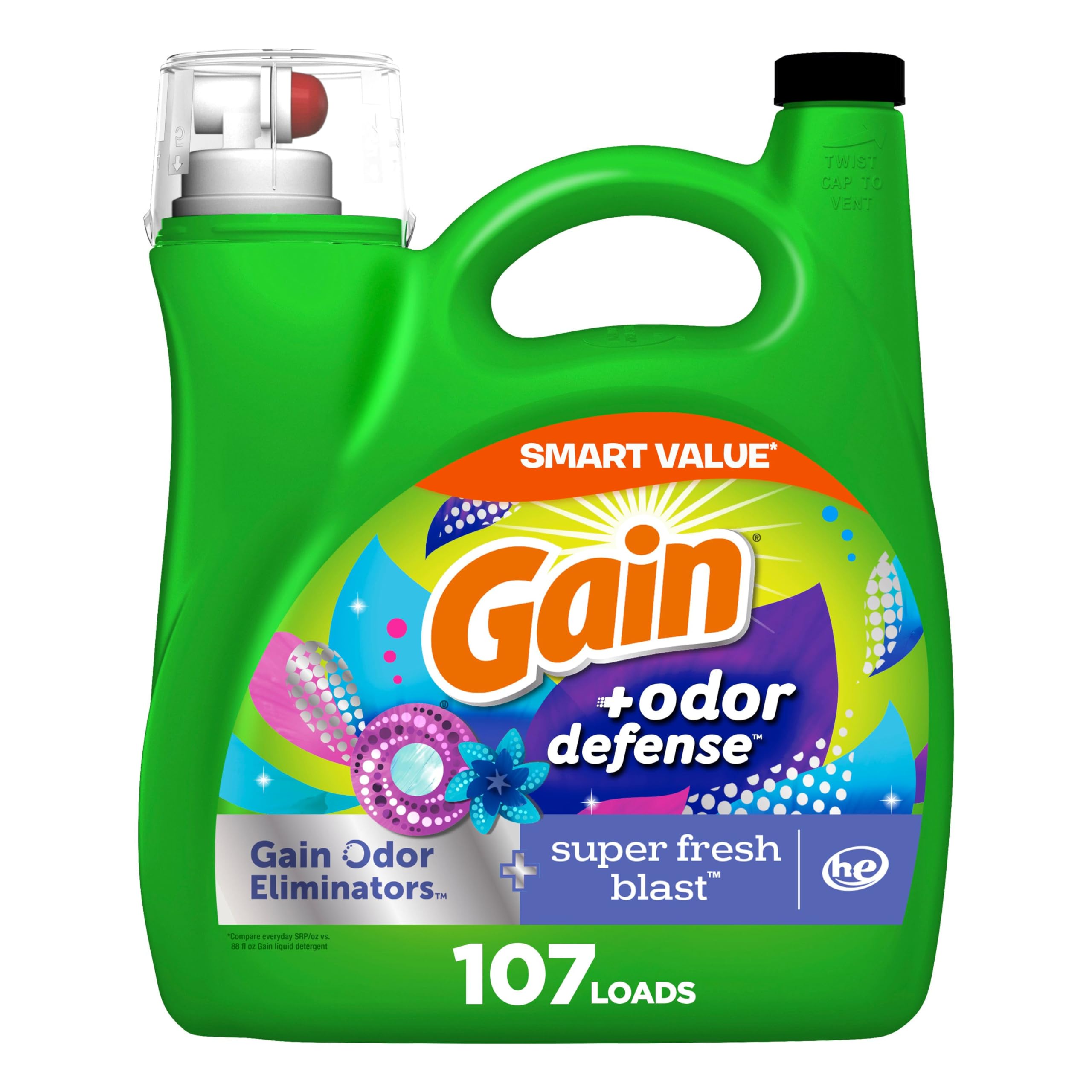 Gain Odor Defense Laundry Detergent