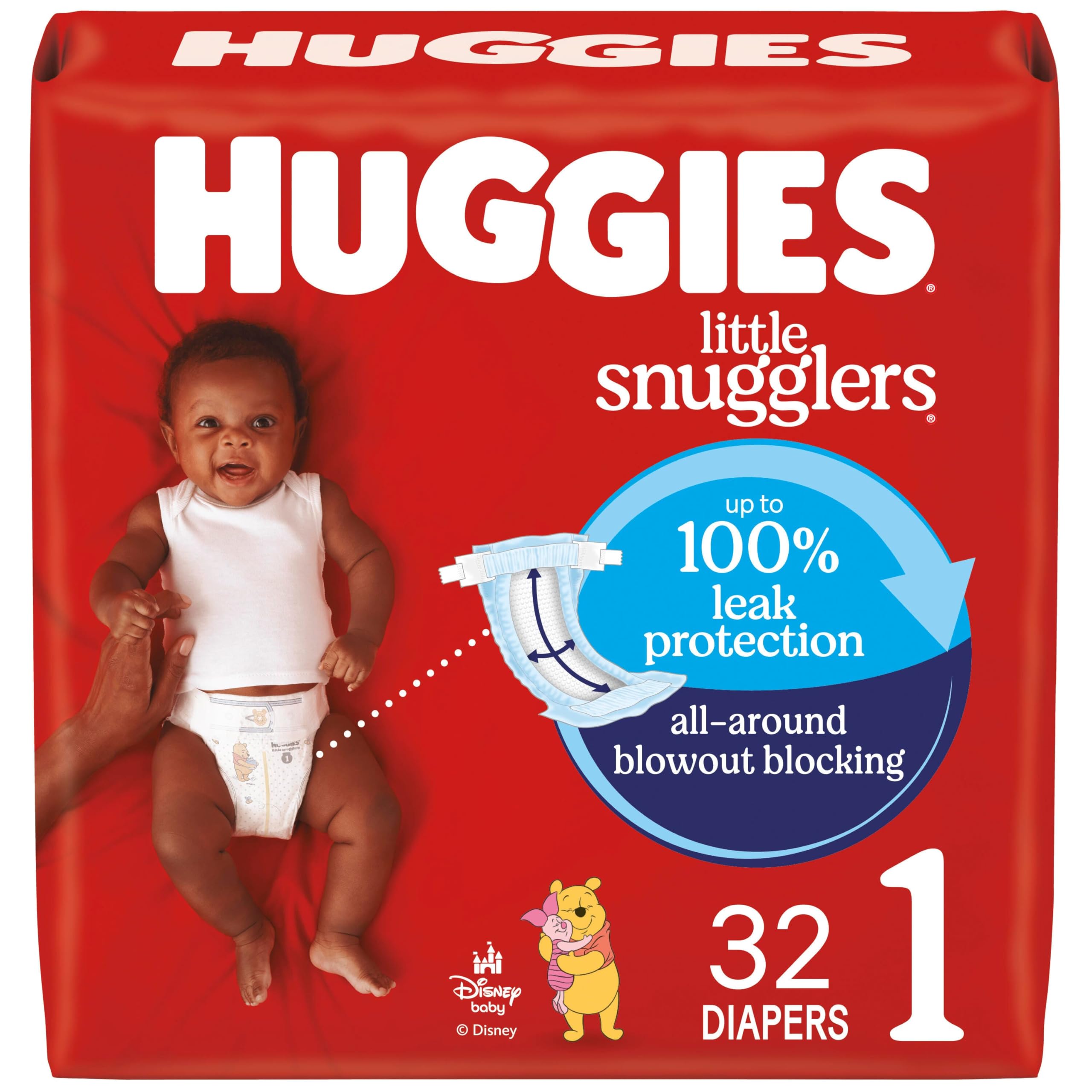 Huggies Little Snugglers Diapers – Size 1