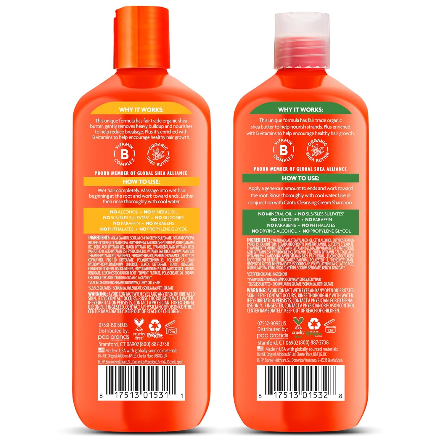 Cantu Shampoo & Conditioner