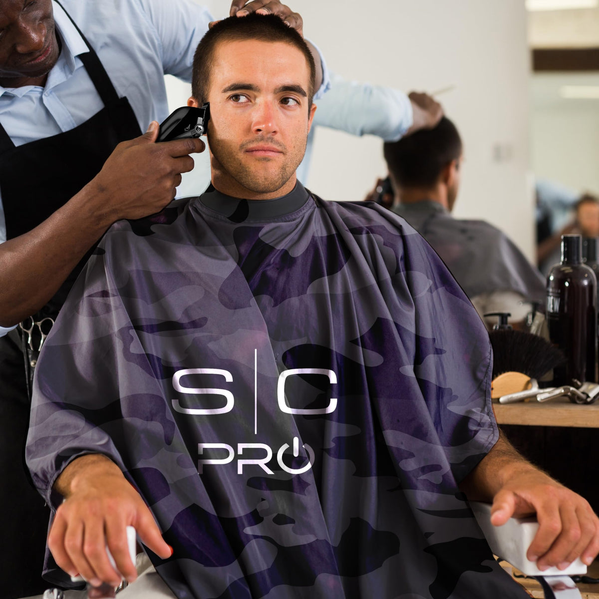 Stylecraft Kick Cover Barber Cape Water-Resistant Hair Cutting One Size