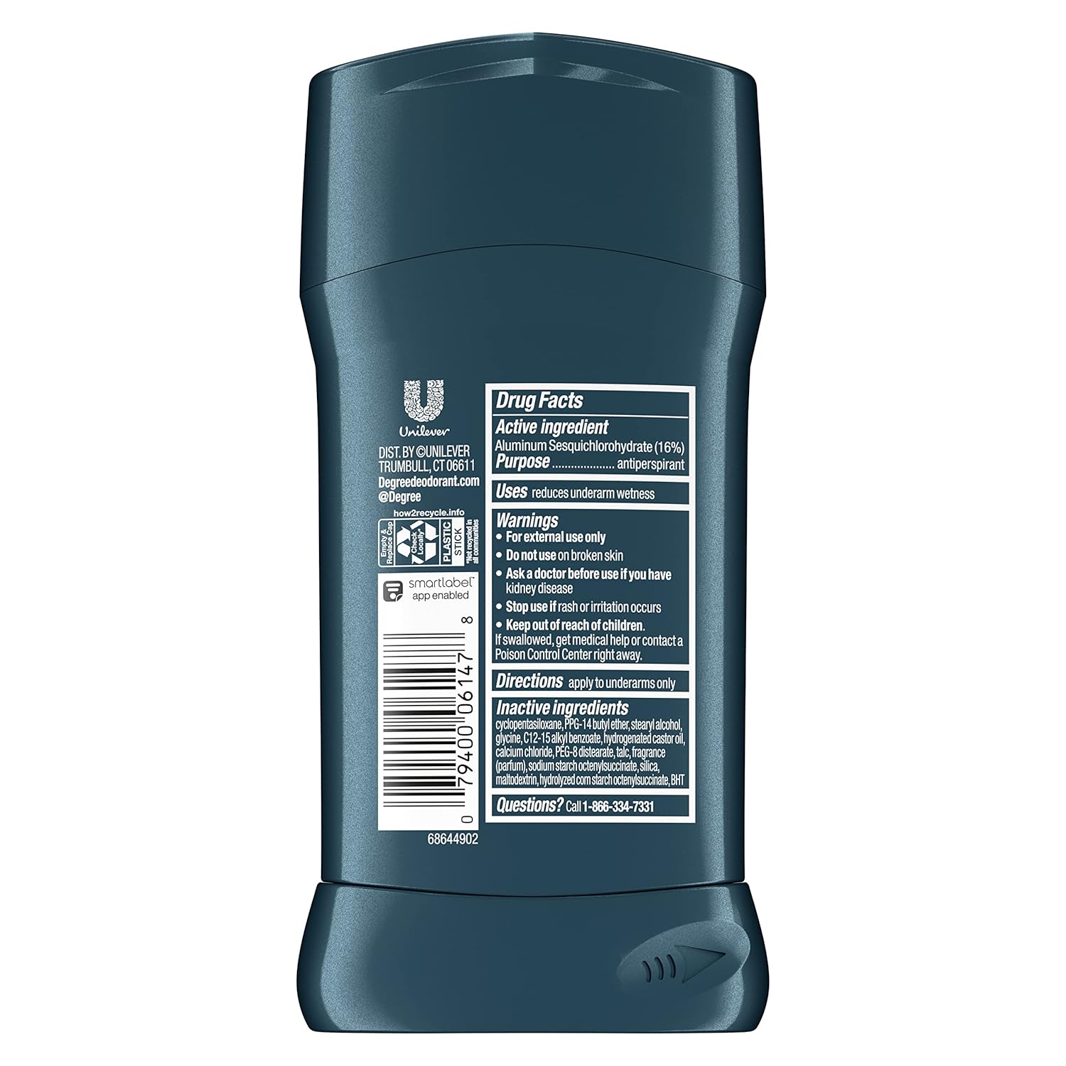 Degree Men Advanced Protection Antiperspirant Deodorant, Adventure, 2.7 oz, 2-Pack