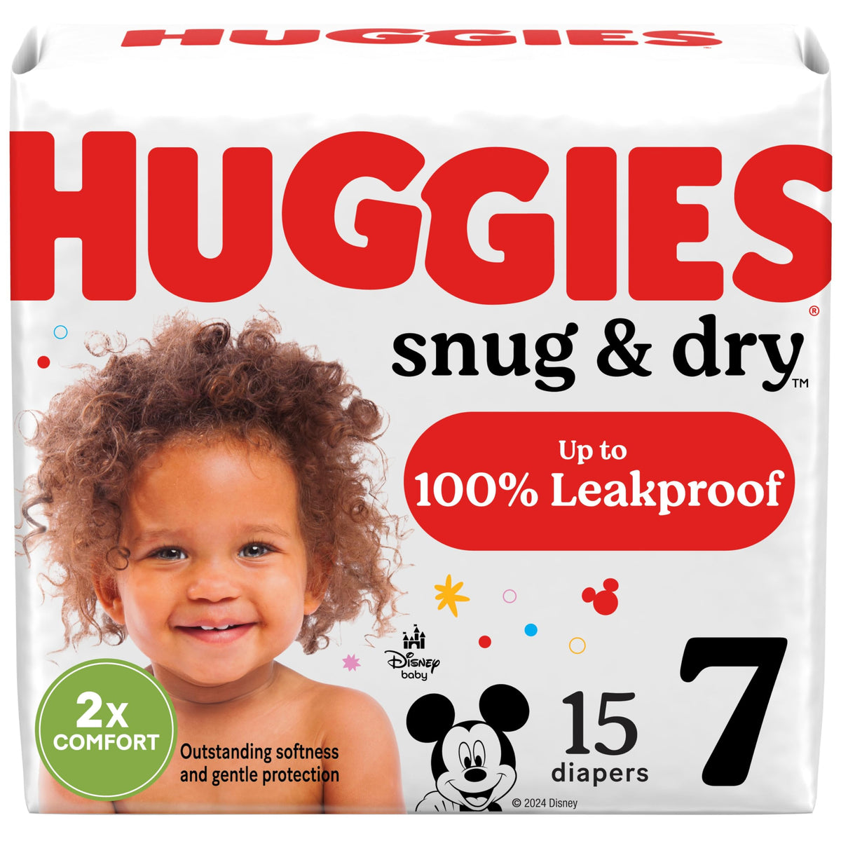 Huggies Snug & Dry Diapers Size 1, 44 Count