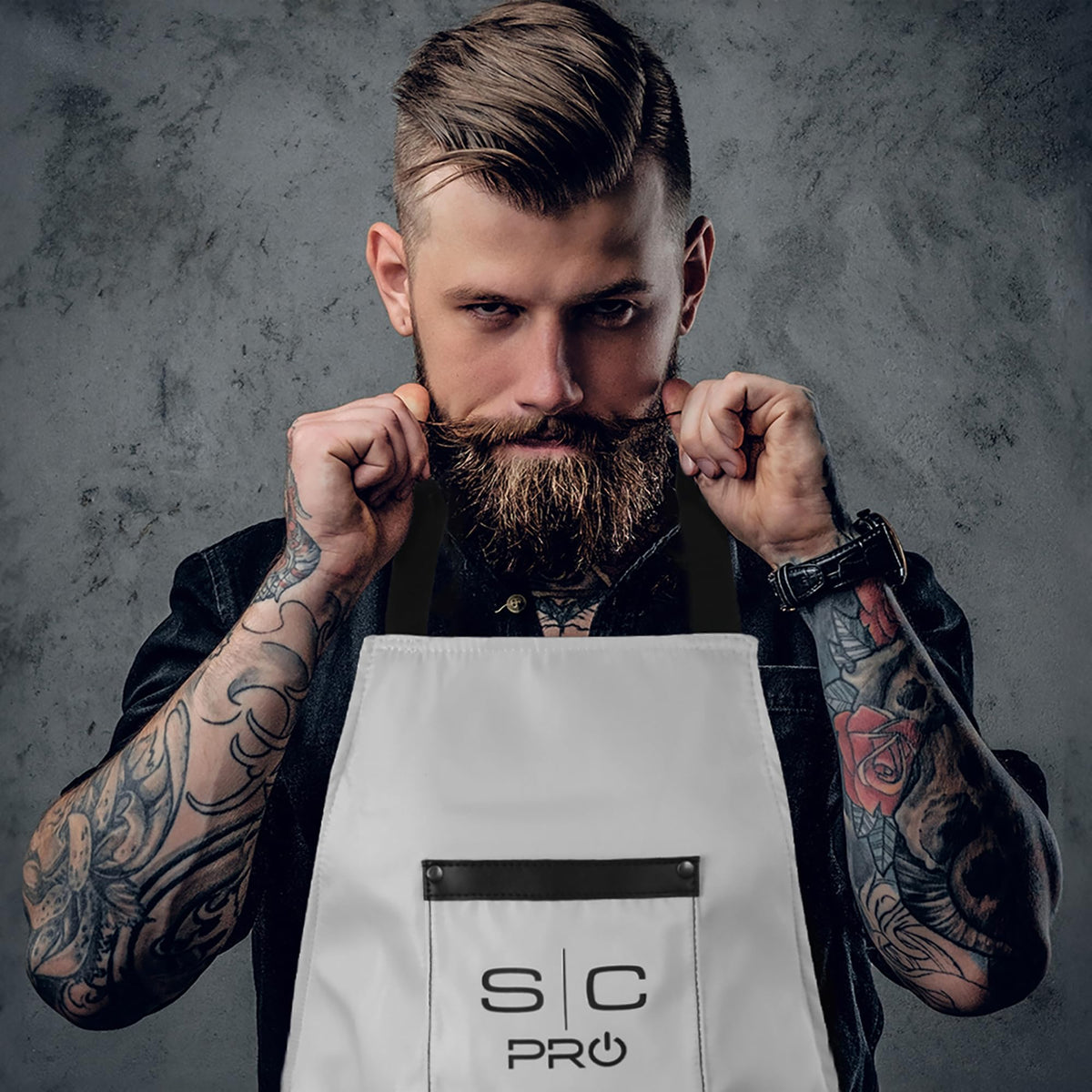Stylecraft Heavy Weight Waterproof Professional Barber-Salon Apron