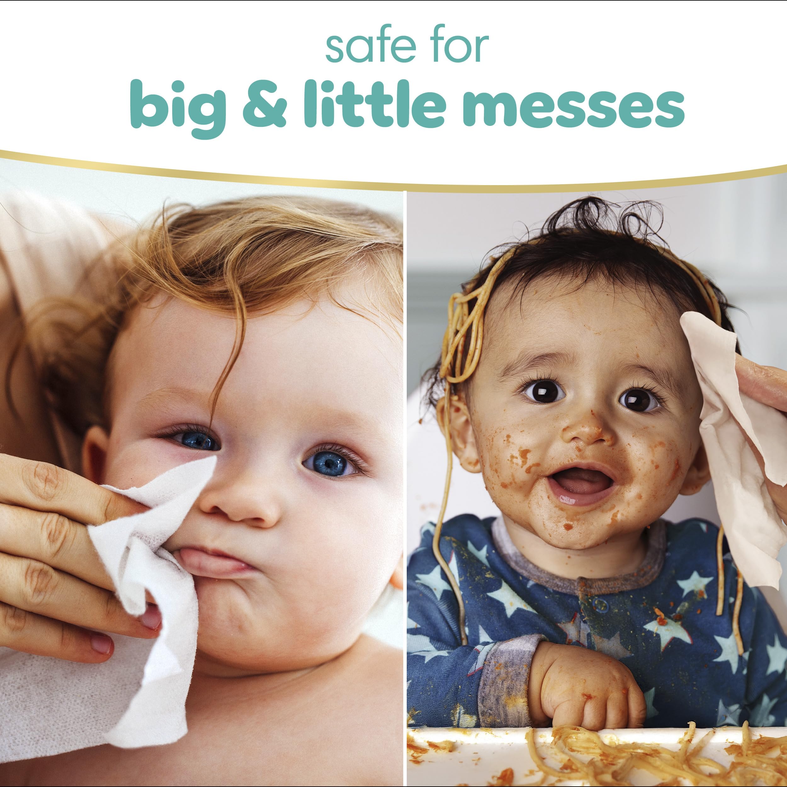 Pampers Sensitive Baby Wipes, Clinically Proven, Fragrance Free, Unscented, Water Based, Hypoallergenic, Multi-Use, Hand Wipes 1008 Wipes Total (18X Flip-Top Packs) [Packaging May Vary]