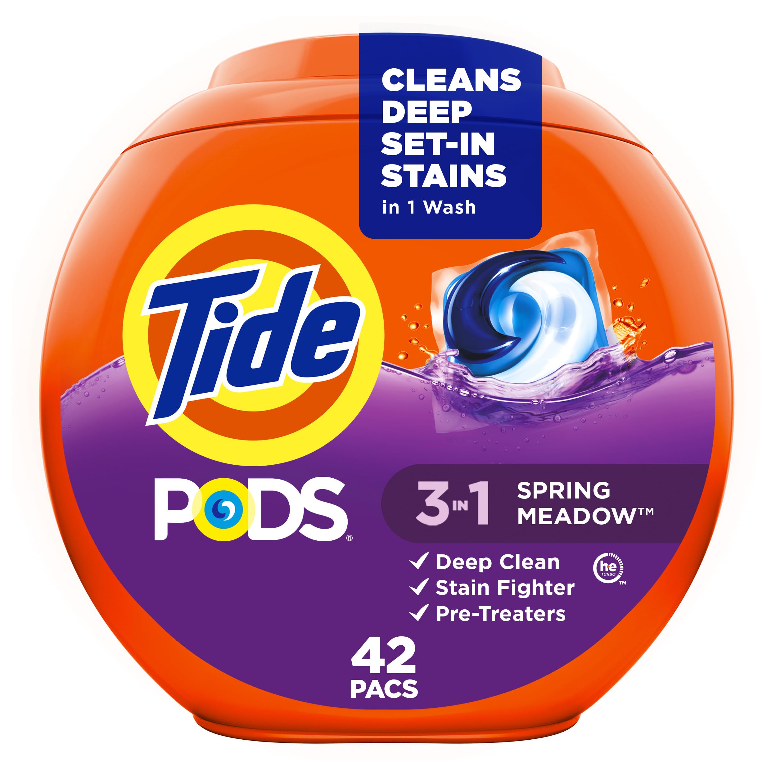 Tide PODS 3-in-1 Laundry Detergent