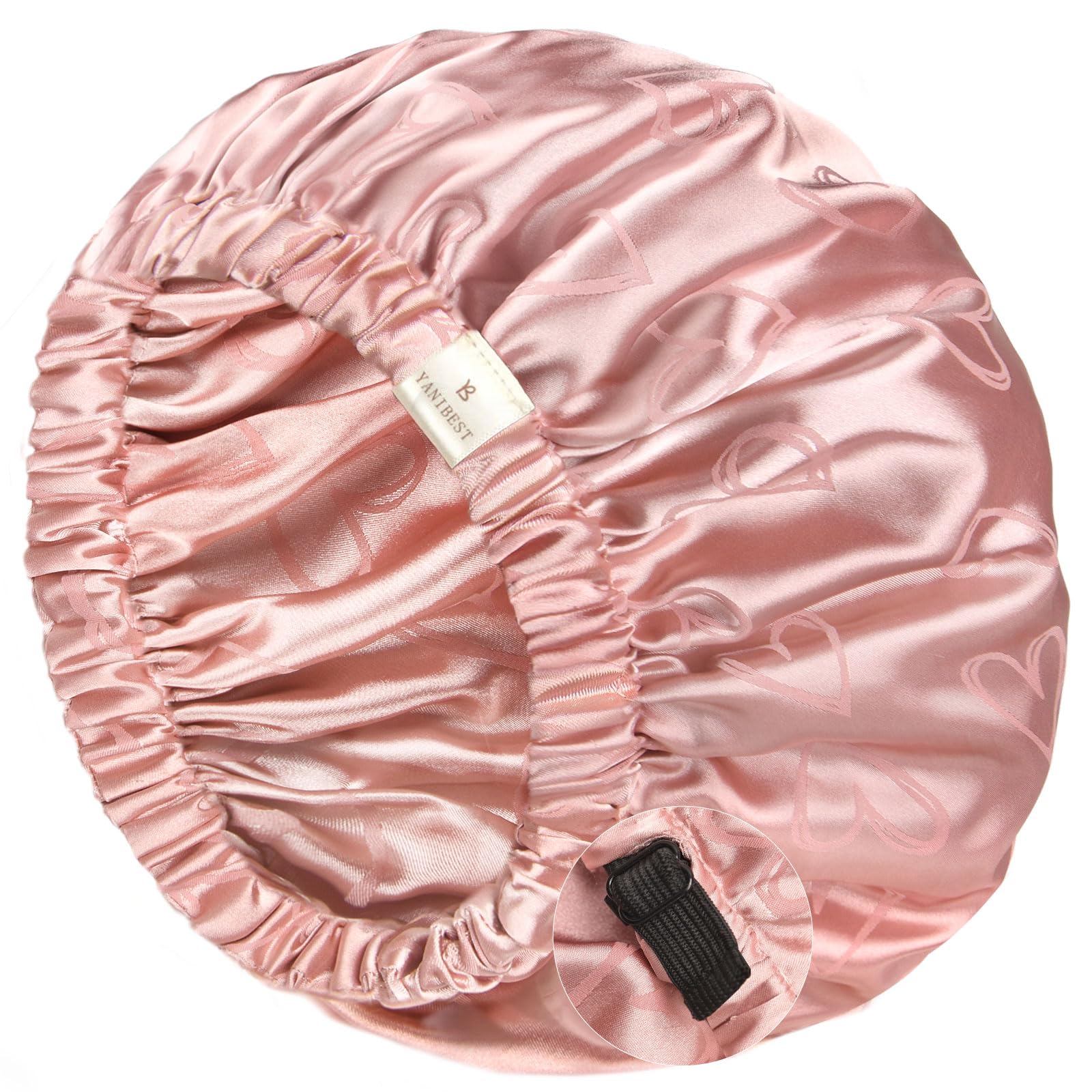 Yanibest Satin Sleep Bonnet – Adjustable Double Layer