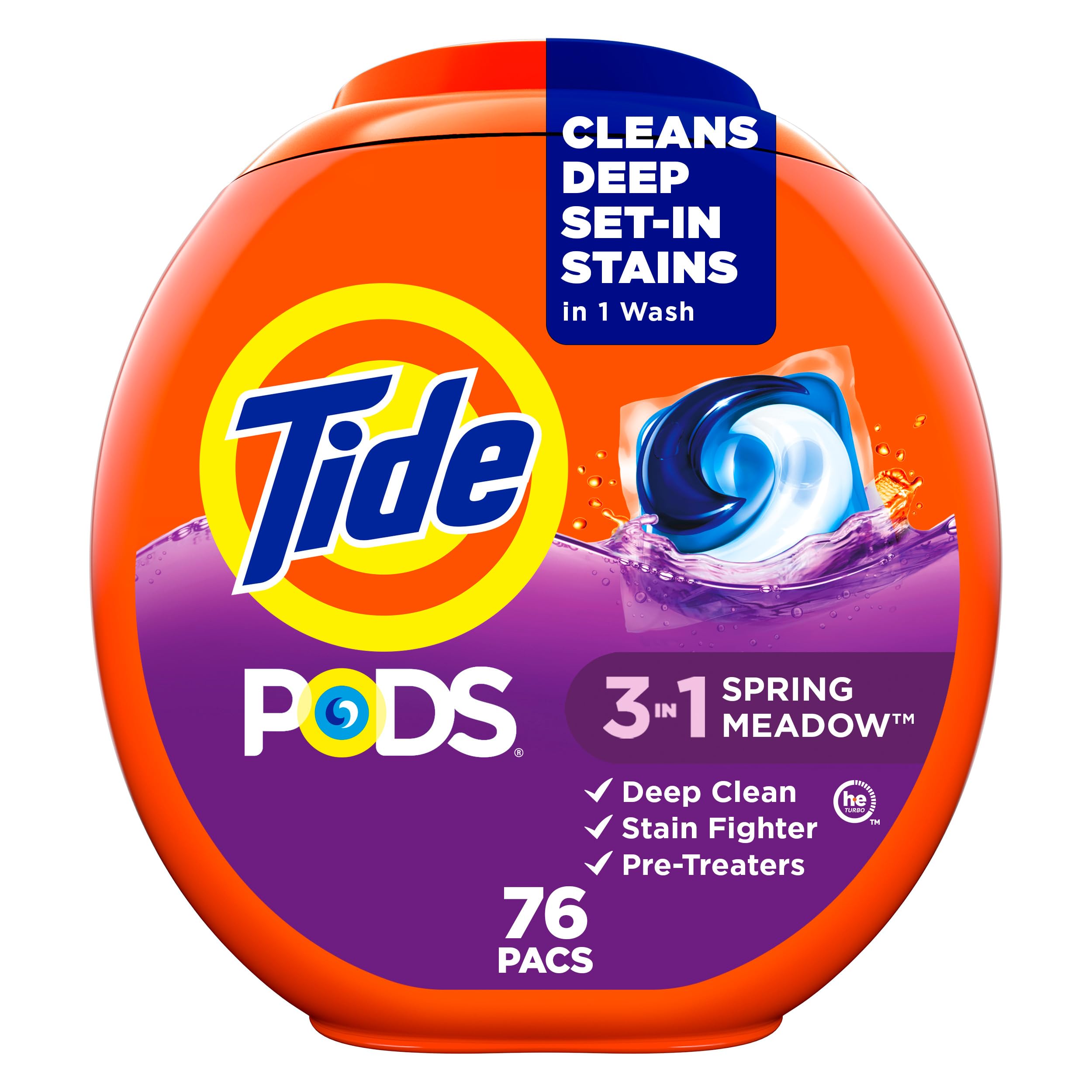 Tide PODS 3-in-1 Laundry Detergent