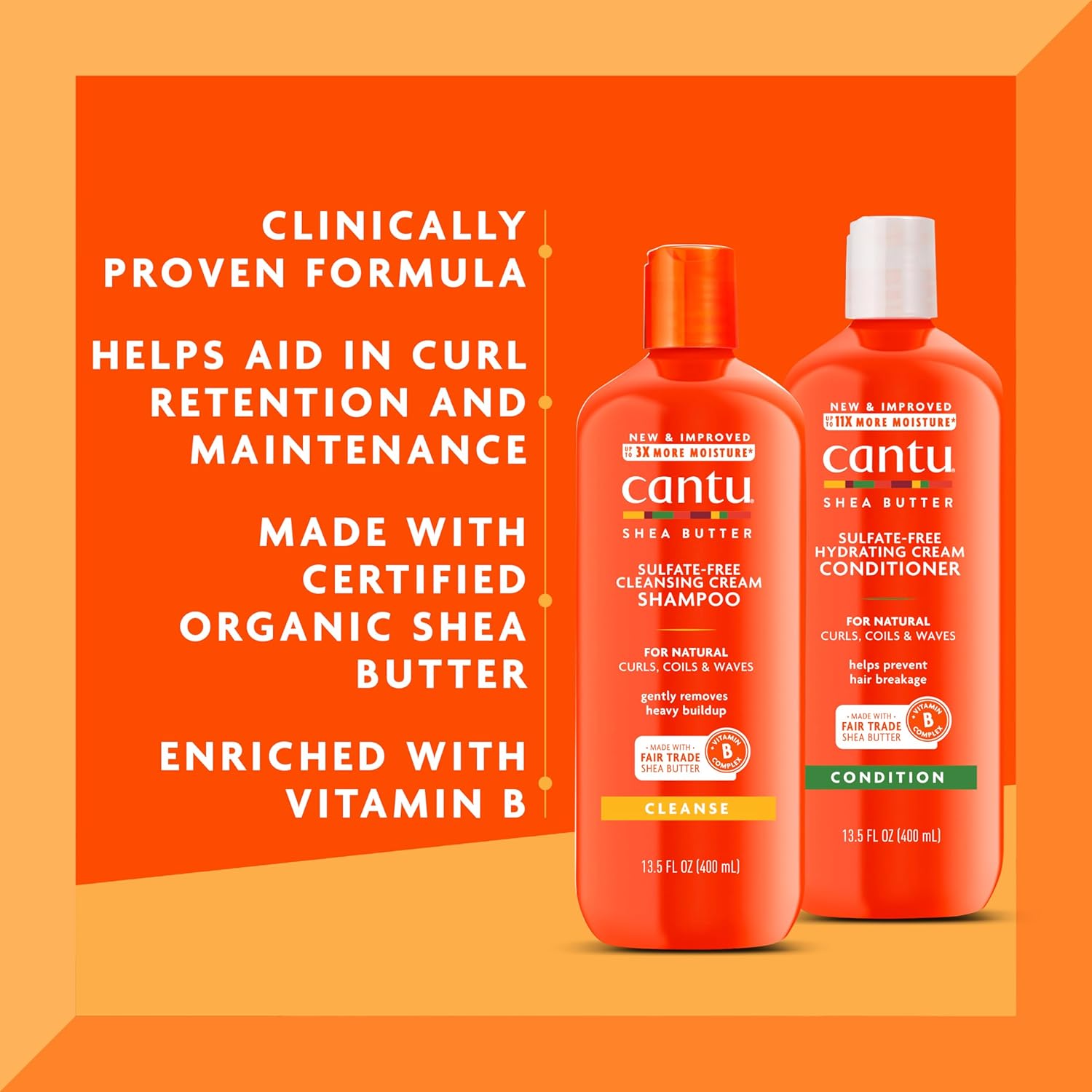 Cantu Shampoo & Conditioner
