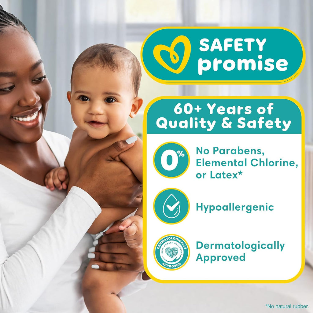 Pampers Diapers - Baby Dry - Size 3, 104 Count, Absorbent Disposable Infant Diaper (Packaging May Vary)