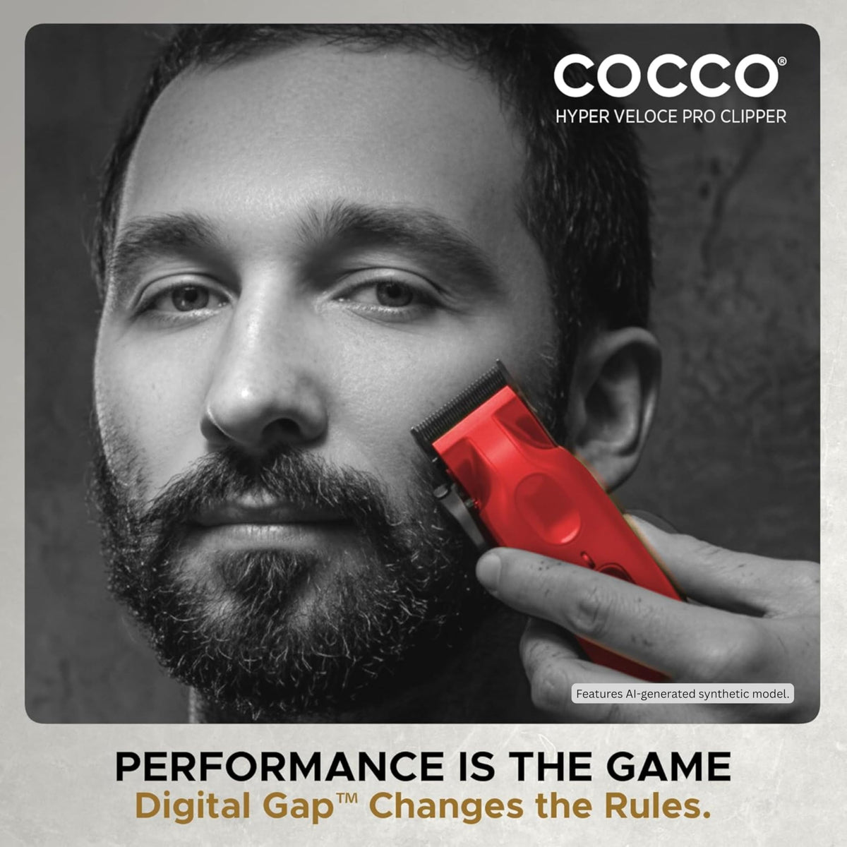 Cocco Hyper Veloce Pro High Performance Cordless Brushless Hair Clipper