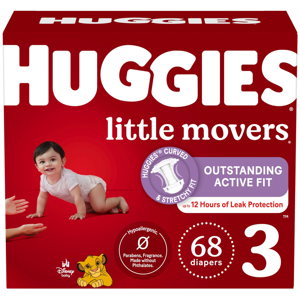 Huggies Little Movers Diapers Size 6, 84 Count