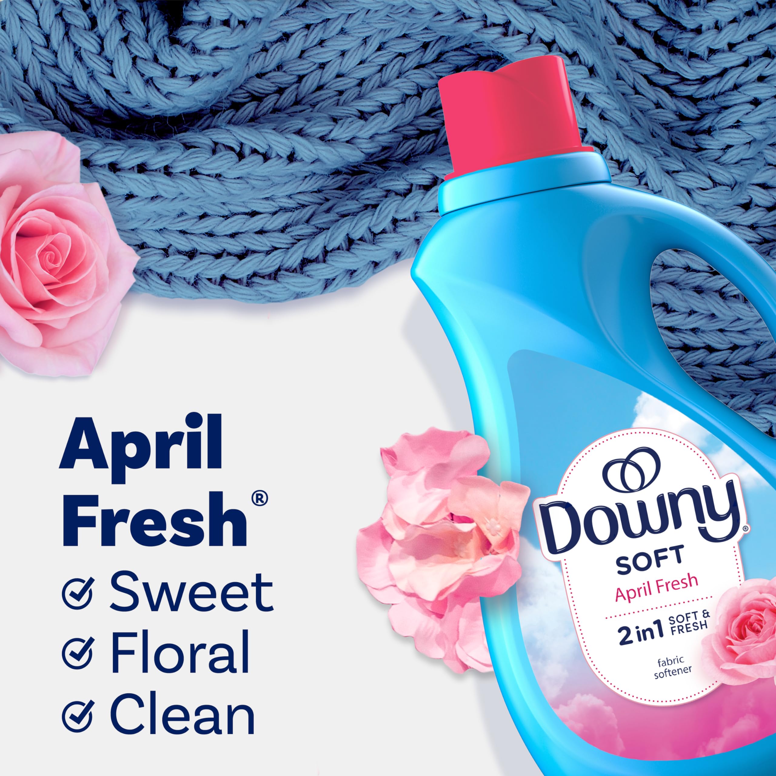 Downy Fabric Softener – April Fresh, 140oz