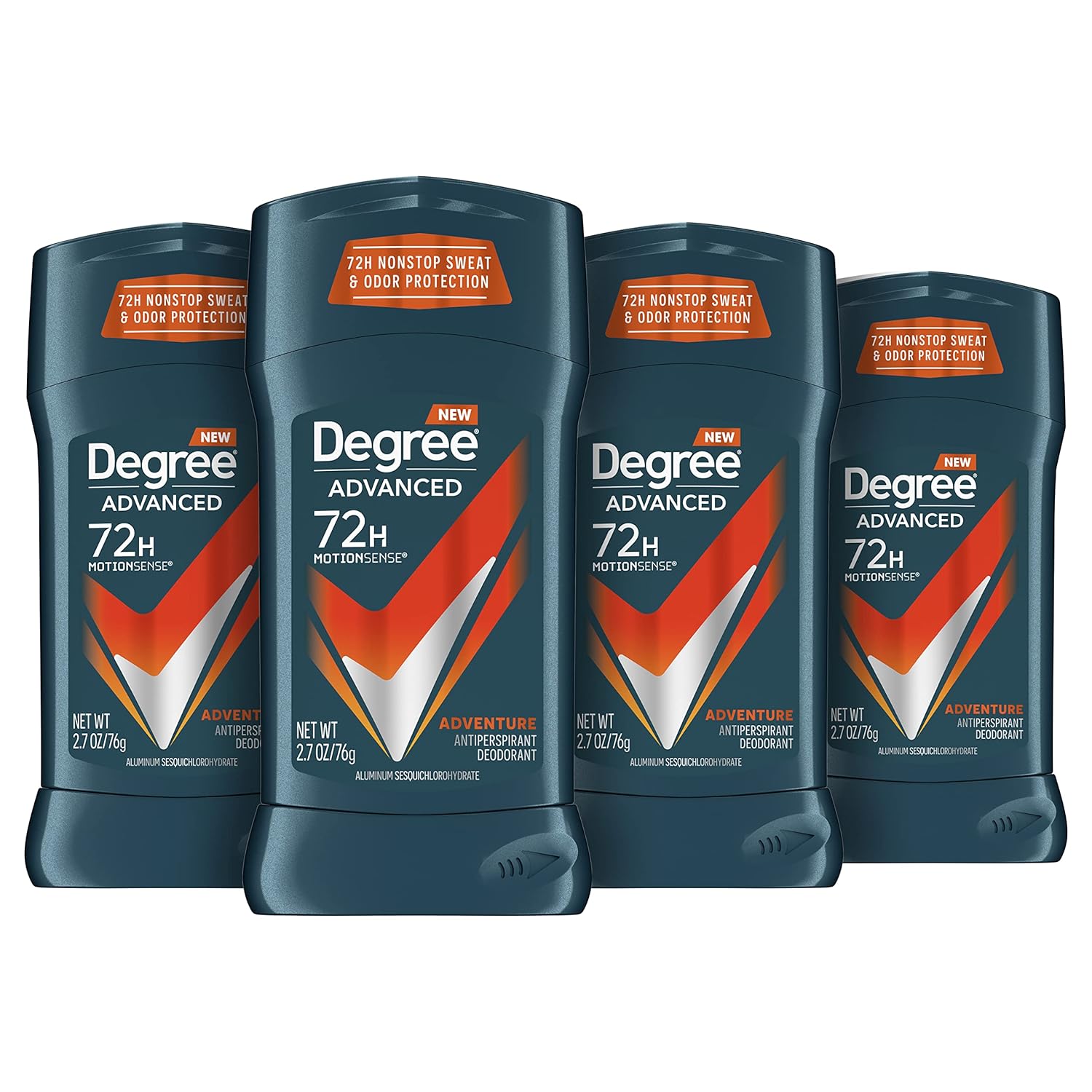 Degree Men Advanced Protection Antiperspirant Deodorant, Adventure, 2.7 oz, 2-Pack