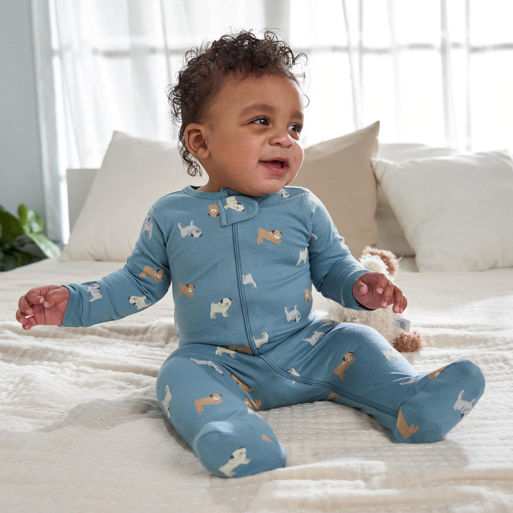 Gerber Baby Boys 4-Pack Sleep 'N Play Footie