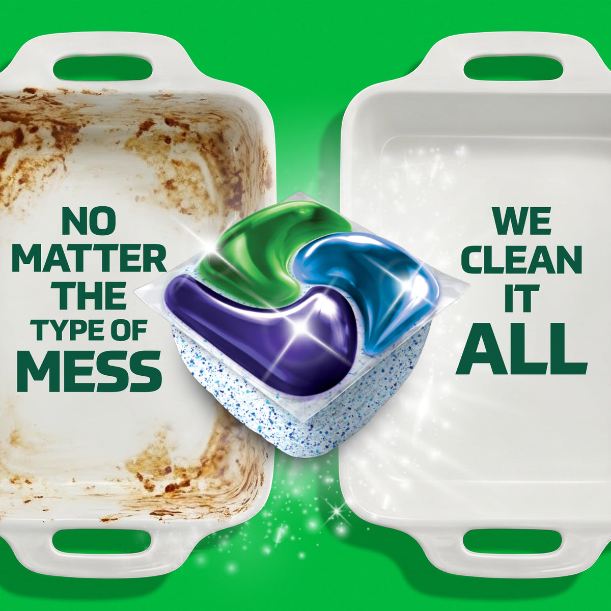 Cascade Platinum Plus Dishwasher Pods, Dish Detergent Soap, Clean Scent, 62 Count