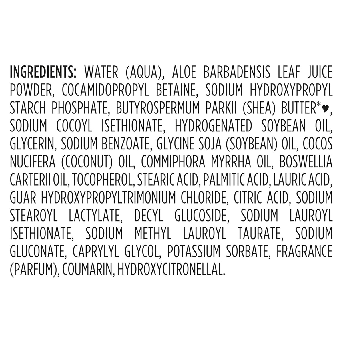 SheaMoisture African Black Soap Body Wash Calm and clearing body wash 18 Oz