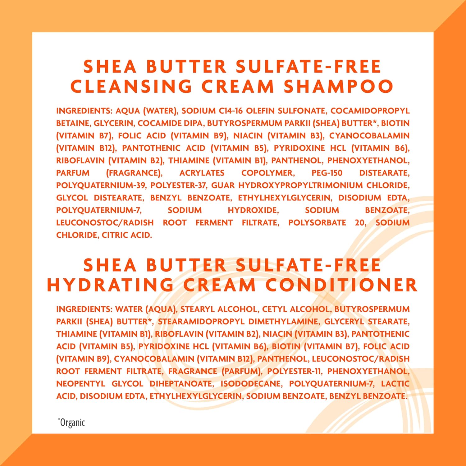 Cantu Shampoo & Conditioner