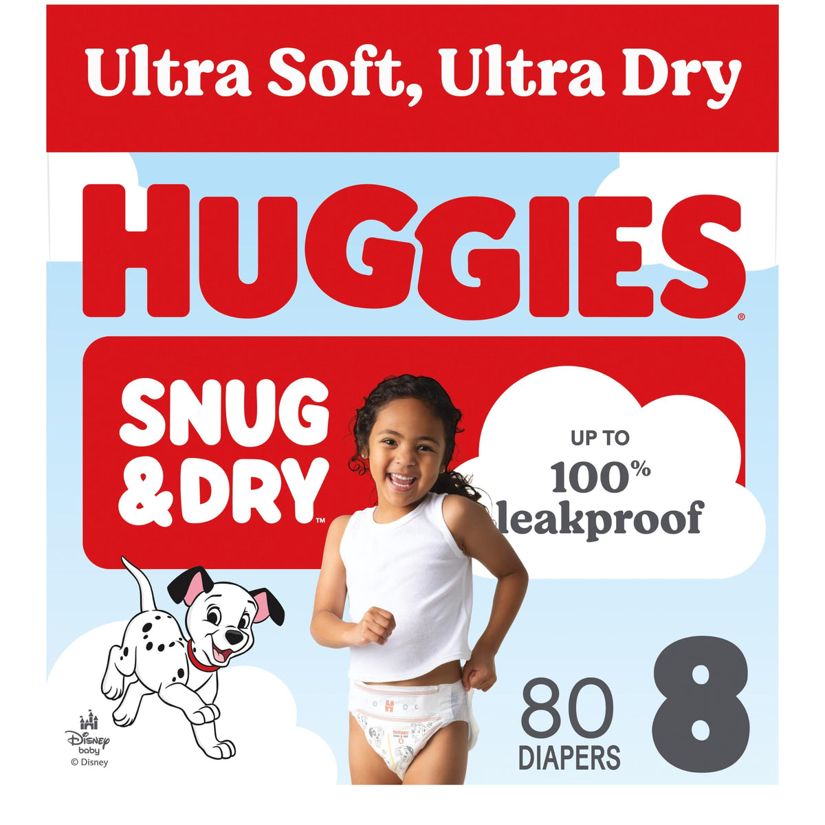 Huggies Snug & Dry Diapers Size 1, 44 Count