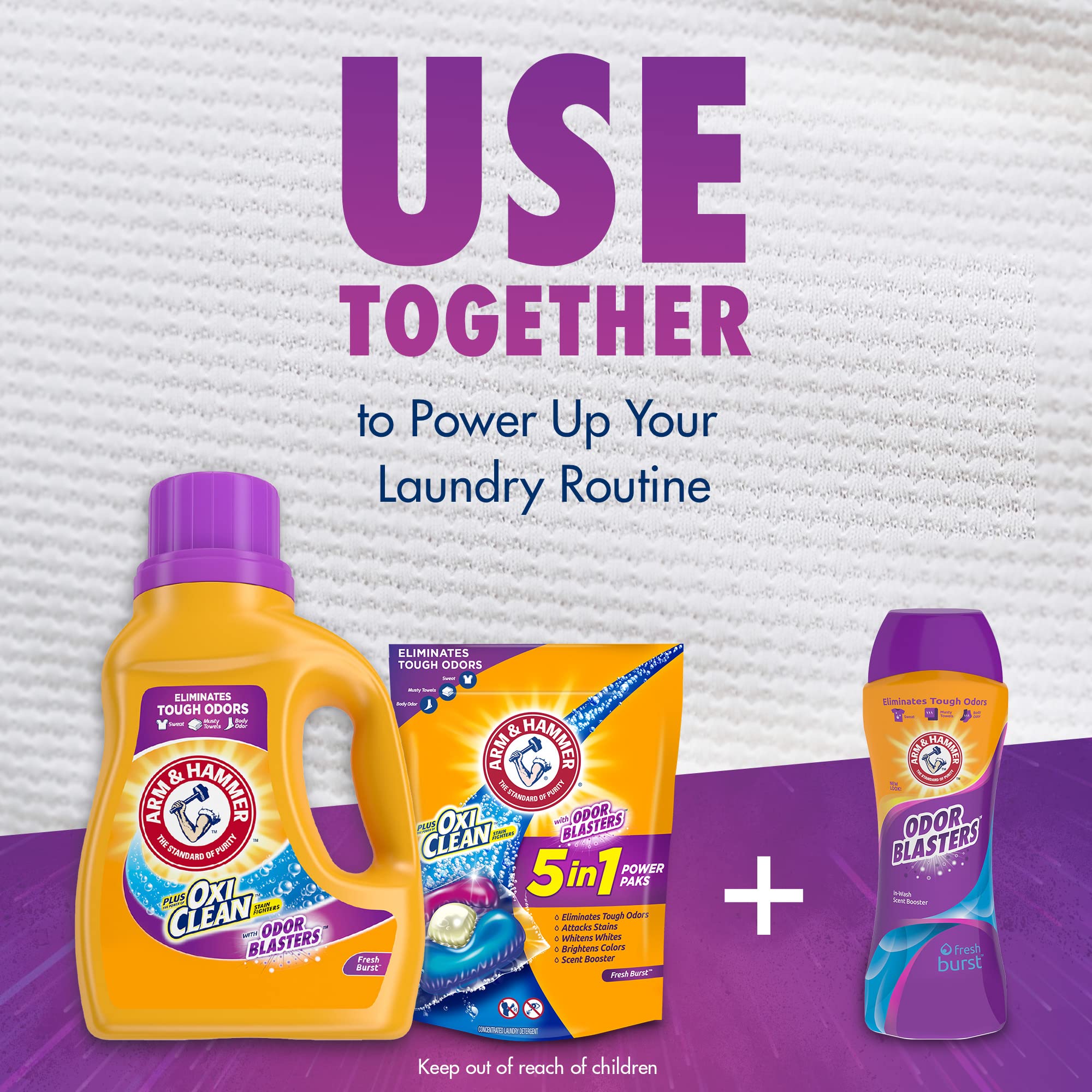 ARM & HAMMER OxiClean Laundry Detergent