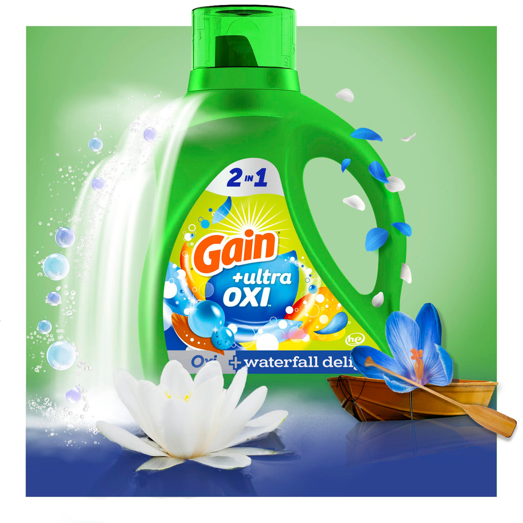 Gain Ultra Oxi Laundry Detergent