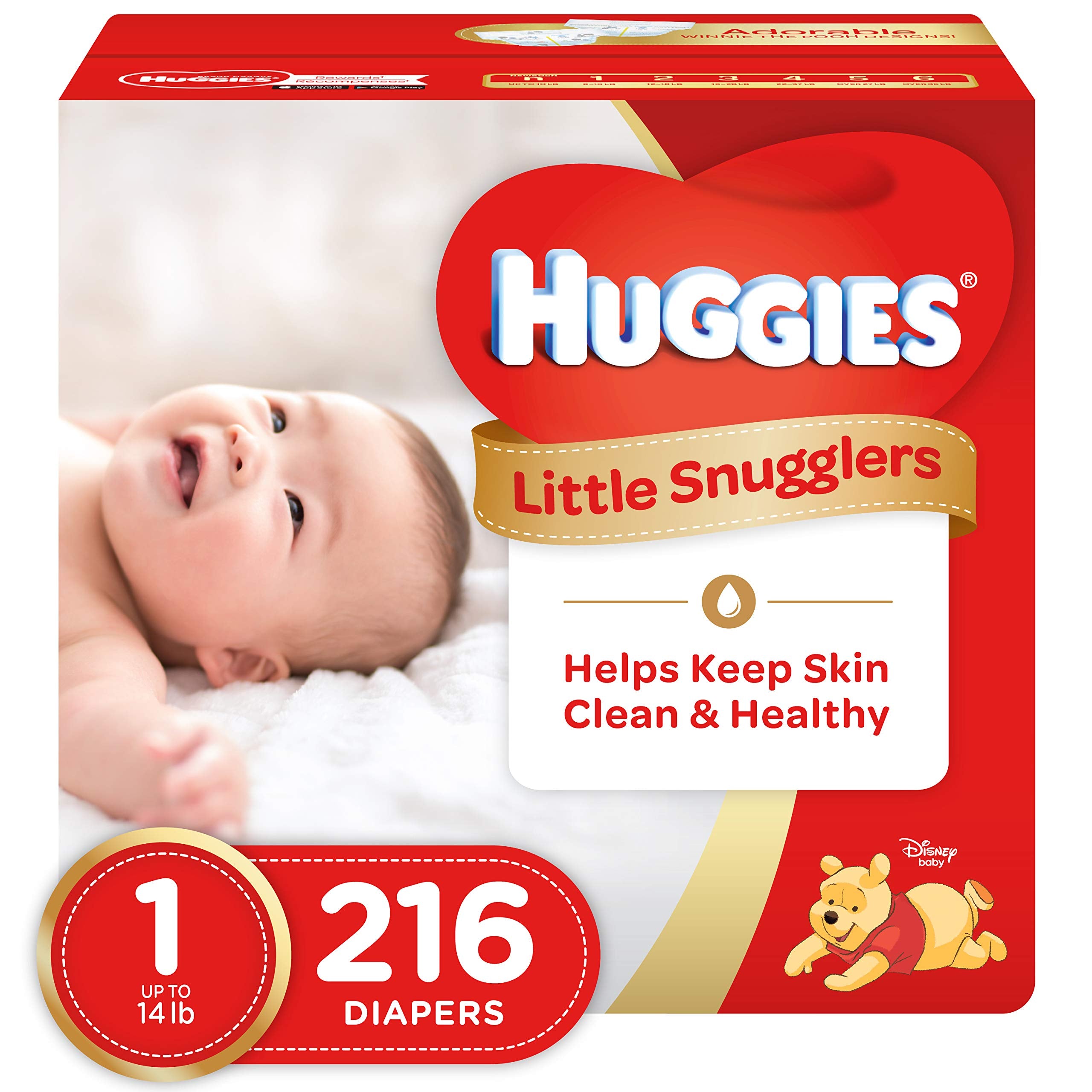 Huggies Little Snugglers Diapers – Size 1