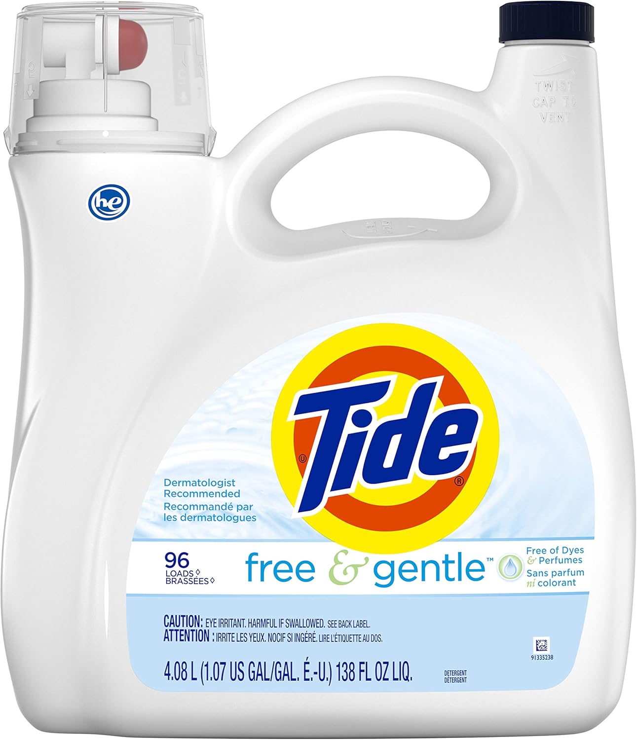 Tide Free & Gentle Laundry Detergent