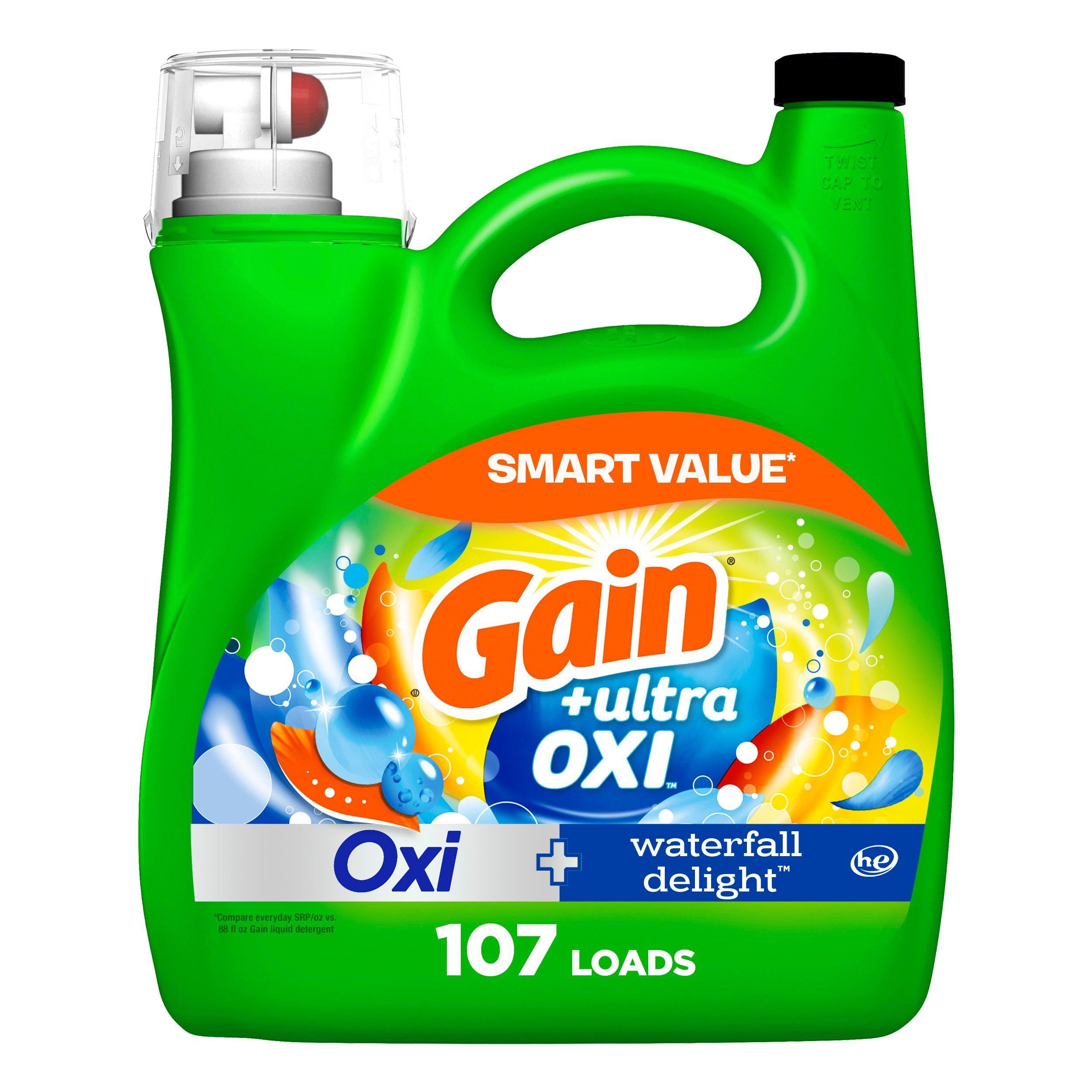 Gain Ultra Oxi Laundry Detergent – 194oz