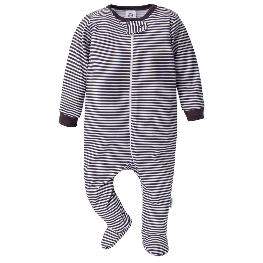 Gerber Baby Boys 4-Pack Sleep 'N Play Footie