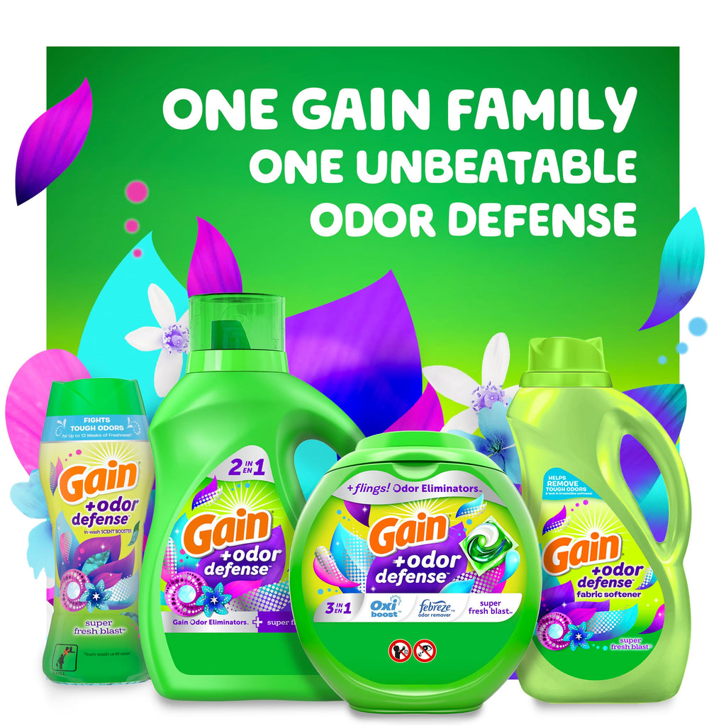 Gain Odor Defense Laundry Detergent