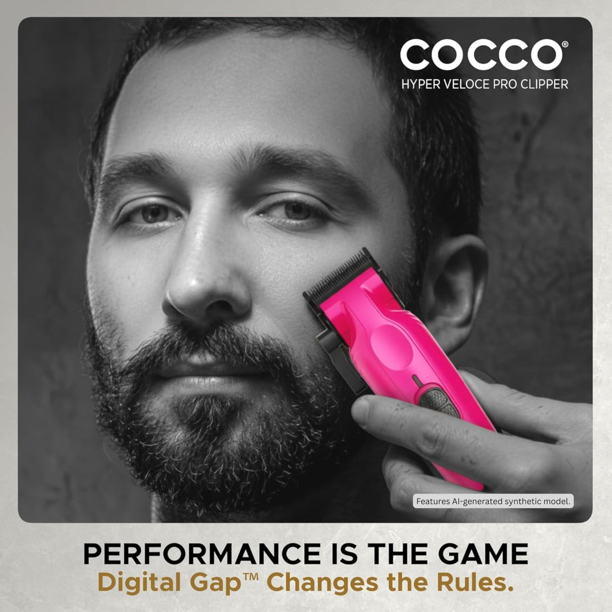 Cocco Hyper Veloce Pro High Performance Cordless Brushless Hair Clipper